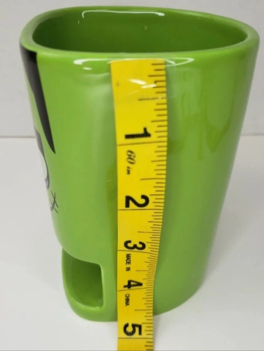 Halloween Frankenstein Monster Mug and Cookie Holder Mouth Hot Coco Coffee Tea